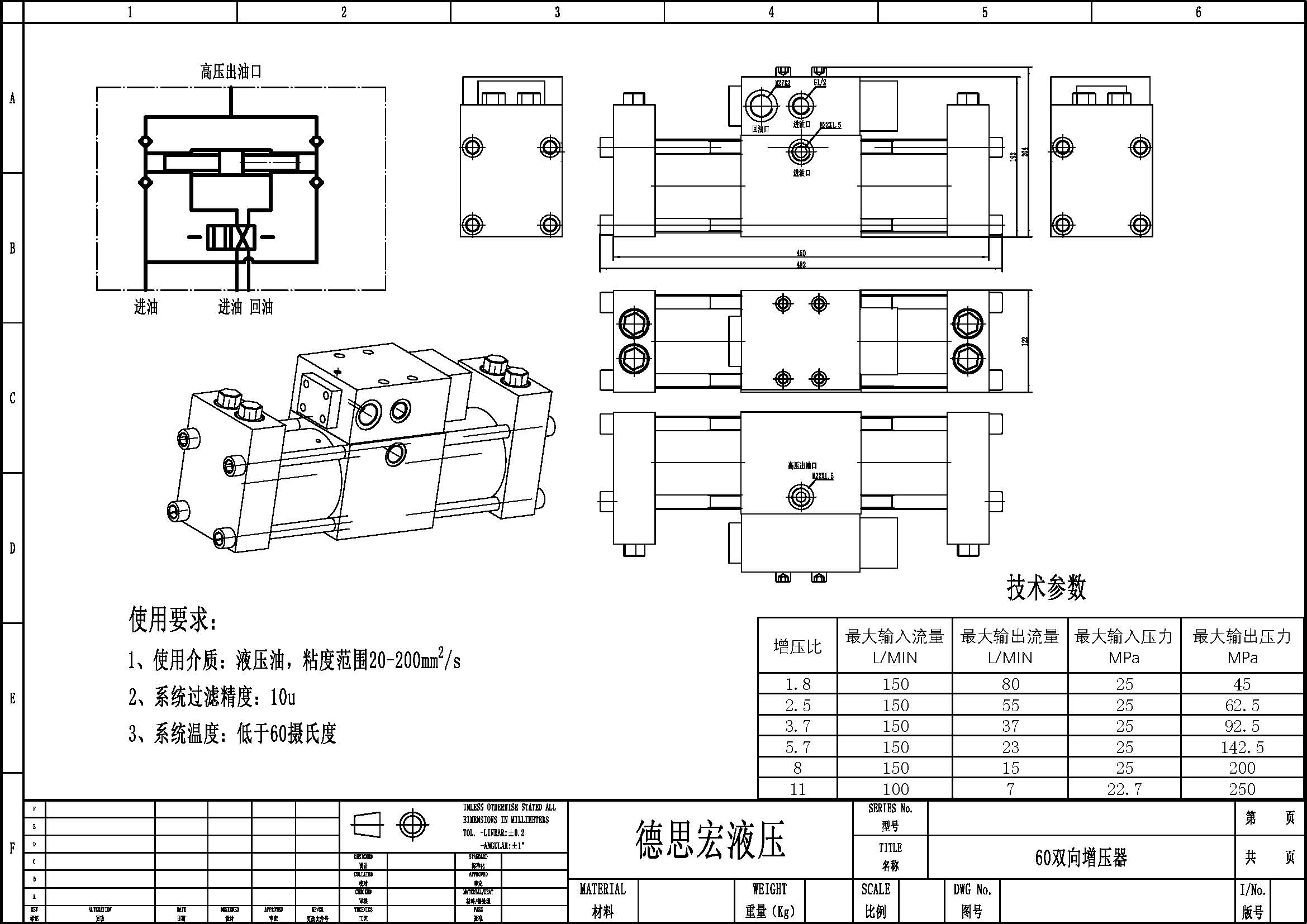 液壓增壓閥，液壓增壓器